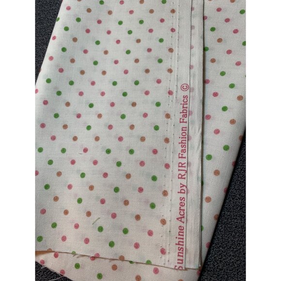 1/2 yard Polka Dot Fabric By RJR Fashion Fabrics Quilting Sewing - Picture 4 of 5